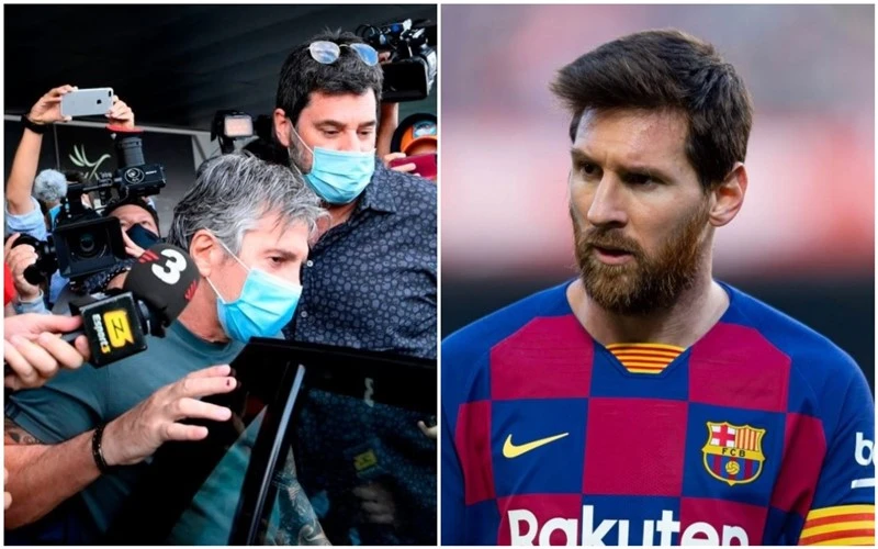 Ông Jorge, bố Messi, không thể giúp con trai rời Barca như ý nguyện.