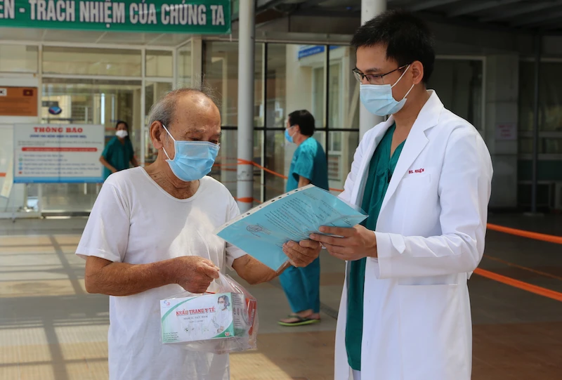 BN 90 tuổi ở huyện Duy Xuyên được công bố khỏi bệnh