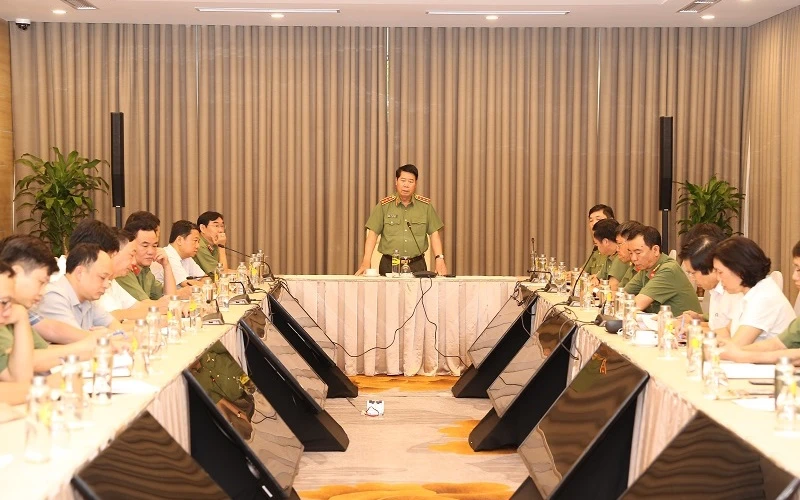 Thượng tướng Bùi Văn Nam, Thứ trưởng Công an kiểm tra công tác chuẩn bị, tổ chức Đại hội đồng Liên nghị viện Hiệp hội các quốc gia Đông Nam Á lần thứ 41.