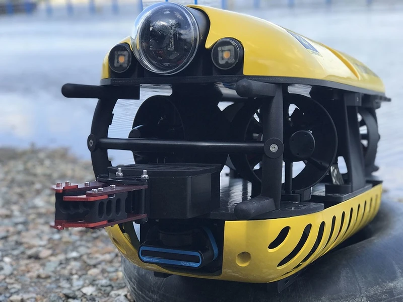 Robot điều khiển từ xa ROV nhặt rác dưới đại dương của Dự án SeaClear.