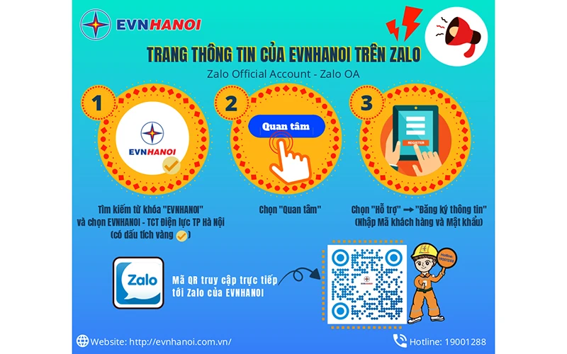 Tạo thuận lợi cho khách hàng sử dụng điện ở Hà Nội