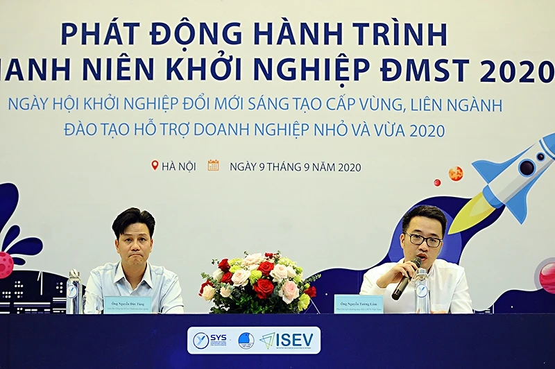 Anh Nguyễn Tường Lâm, Phó Chủ tịch Thường trực T.Ư Hội LHTN Việt Nam cung cấp thông tin về Hành trình.