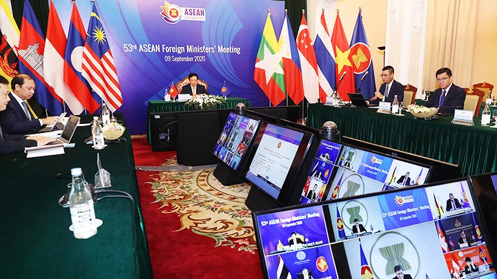 Phiên khai mạc Hội nghị Bộ trưởng Ngoại giao ASEAN lần thứ 53.