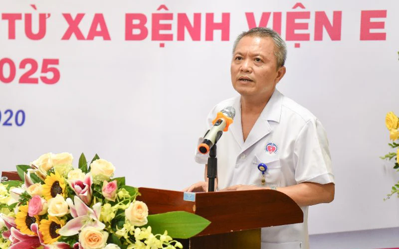 GS, TS Lê Ngọc Thành phát biểu tại buổi khai trương.