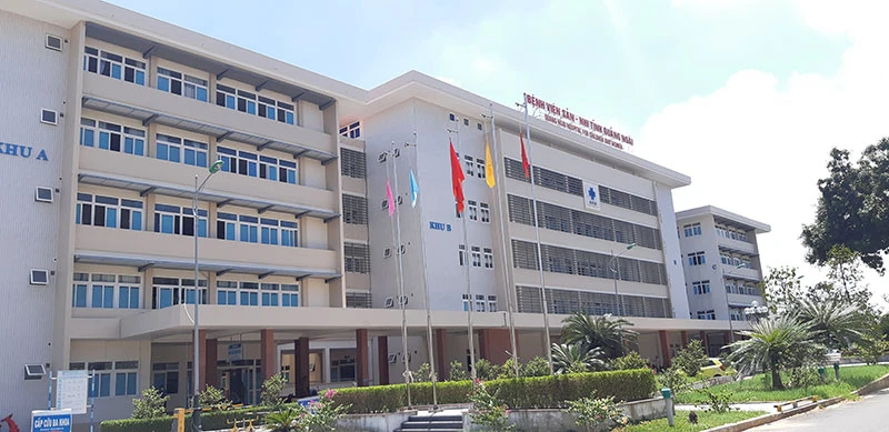 Bệnh viện Sản-Nhi tỉnh Quảng Ngãi.