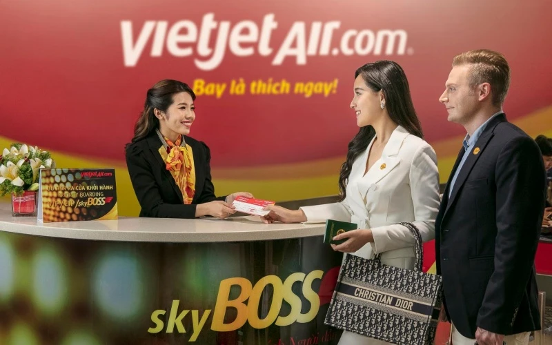 Vietjet giới thiệu hạng vé SkyBoss vừa nâng cấp.