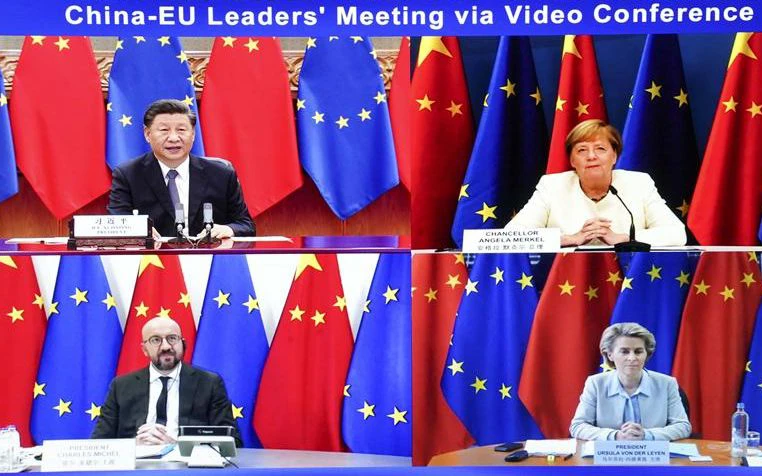 Hội nghị cấp cao Trung Quốc - EU nhất trí xây dựng mối quan hệ đối tác xanh và hợp tác số.