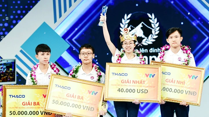 Nguyễn Thị Thu Hằng giành chiến thắng cuộc thi chung kết Olympia 2020