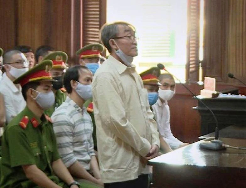 Bị cáo Nguyễn Khanh tại phiên xét xử.