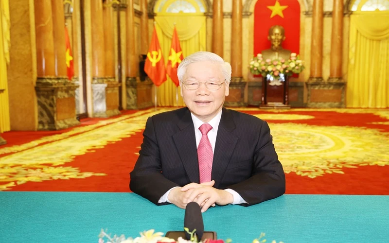 Tổng Bí thư, Chủ tịch nước Nguyễn Phú Trọng. (Nguồn: Bộ Ngoại giao Việt Nam)
