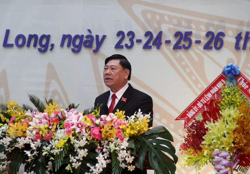Đồng chí Trần Văn Rón tái đắc cử chức danh Bí thư Tỉnh ủy Vĩnh Long.