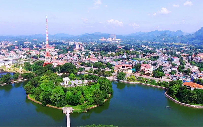 Thành phố Tuyên Quang được quy hoạch theo hướng hiện đại.