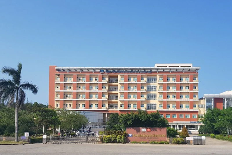 Bệnh viện đa khoa T.Ư Quảng Nam đang điều trị hai BN Covid-19.