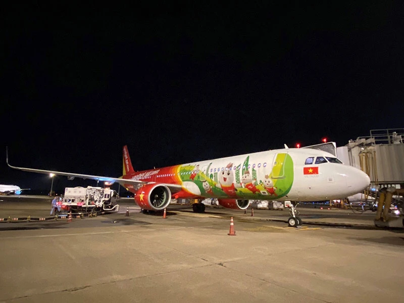 Vietjet khai thác hai chuyến bay thương mại quốc tế Việt Nam - Hàn Quốc