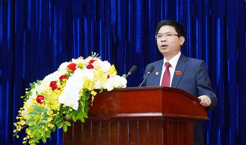 Đồng chí Trương Quốc Huy được bầu giữ chức Chủ tịch UBND tỉnh Hà Nam.