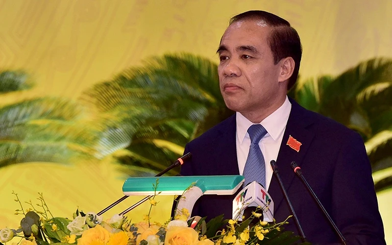 Đồng chí Chẩu Văn Lâm, Ủy viên T.Ư Đảng, Bí thư Tỉnh ủy Tuyên Quang khóa 17, nhiệm kỳ 2020 - 2025.