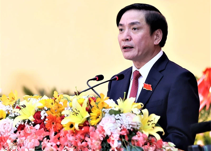 Đồng chí Bùi Văn Cường, Ủy viên Trung ương Đảng, Bí thư Tỉnh ủy Đắk Lắk khóa 17, nhiệm kỳ 2020 - 2025.
