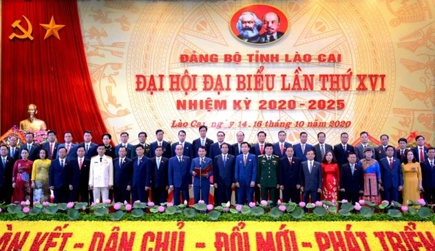Ban Chấp hành Đảng bộ tỉnh Lào Cai khóa 16, nhiệm kỳ 2020 - 2025.