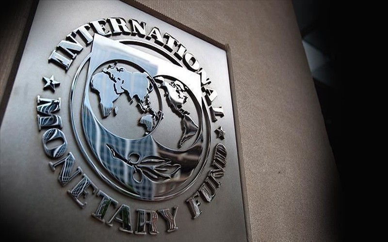 Biểu tượng của IMF. (Ảnh: Anadolu)