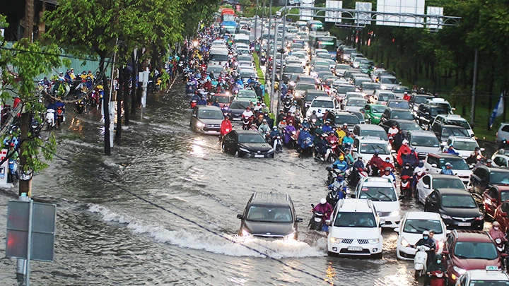 Cần tập trung giải quyết tình trạng ngập nước tại TP Hồ Chí Minh.