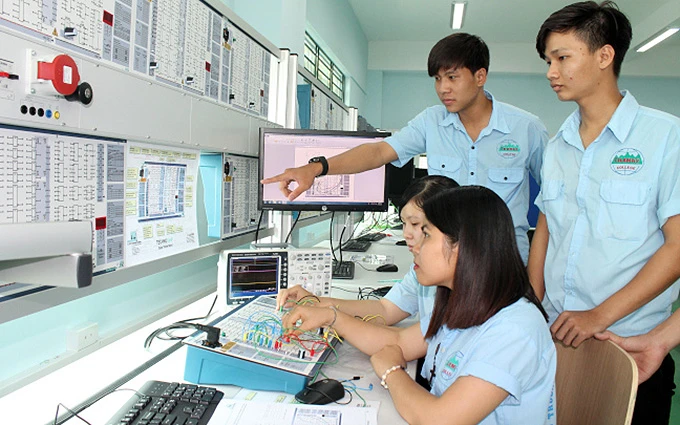 Đào tạo tại Trường Cao đẳng công nghệ quốc tế Lilama2, Đồng Nai (Ảnh minh họa: Lilama 2).