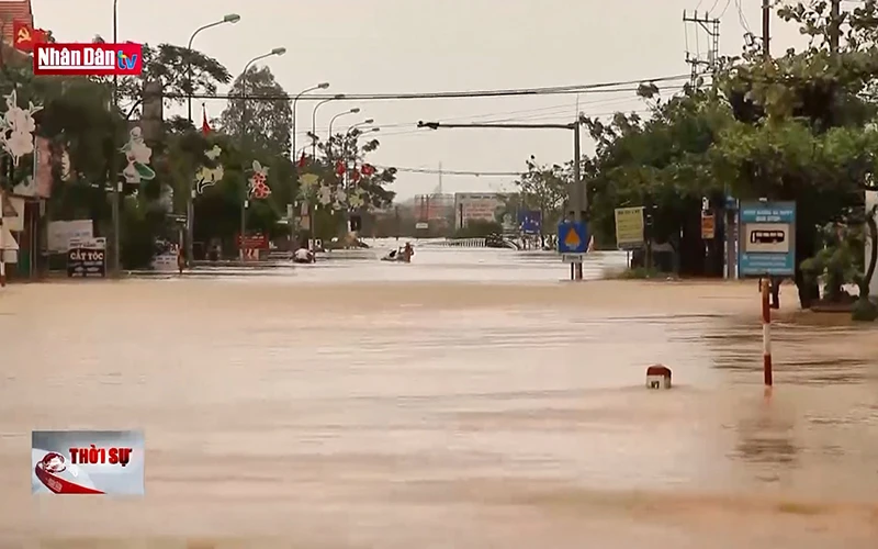 Lũ chồng lũ, hơn 34.000 nhà dân tại Quảng Bình ngập lụt
