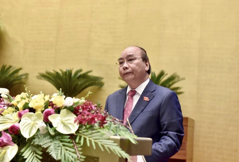 Thủ tướng Chính phủ Nguyễn Xuân Phúc. Ảnh: QUANG HOÀNG