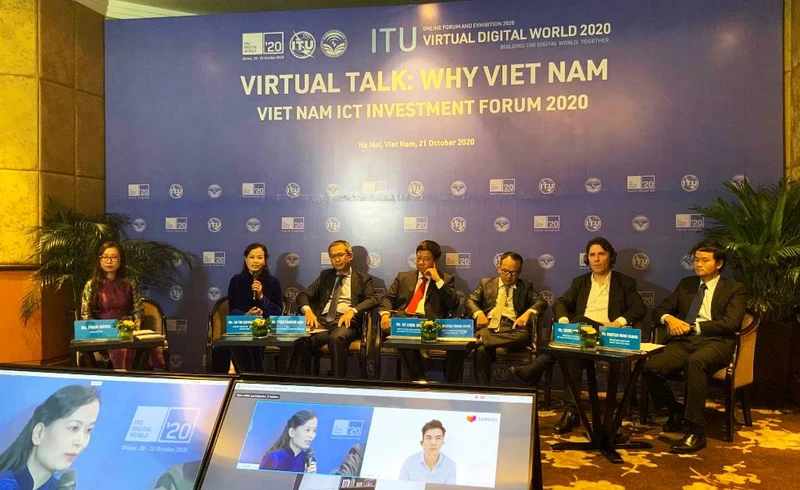 Tọa đàm trực tuyến “Why Việt Nam?" trong khuôn khổ Hội nghị và Triển lãm Thế giới số (ITU Digital World 2020).