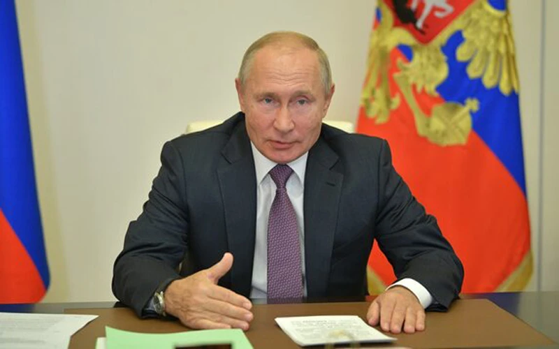 Tổng thống Nga V. Putin chỉ thị Chính phủ nhiệm vụ trọng tâm là tăng thu nhập của người dân (Nguồn: RIA Novosti)