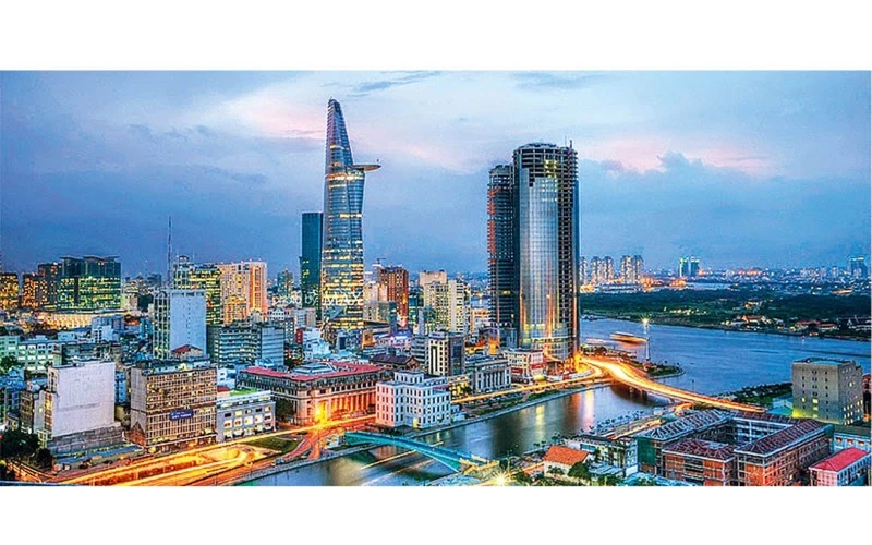 TP Hồ Chí Minh ngày càng phát triển. (Ảnh: Tạp chí kiến trúc)
