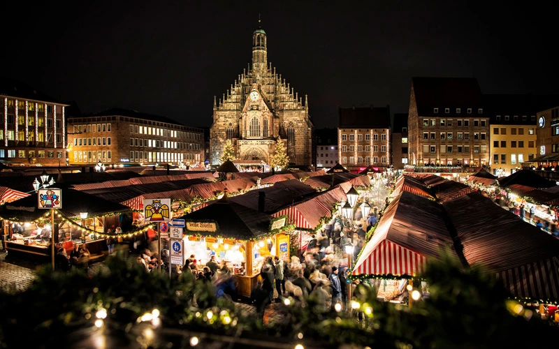 Chợ Giáng sinh Nuremberg năm nay không được tổ chức do lo ngại về Covid-19 (Ảnh: T+L)