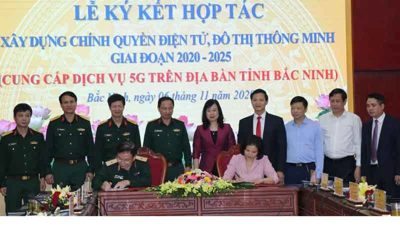 Tỉnh Bắc Ninh và Viettel ký kết thỏa thuận hợp tác xây dựng thành phố thông minh