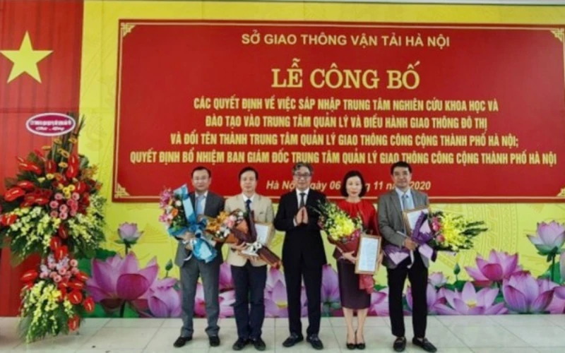 Hà Nội ra mắt Trung tâm Quản lý giao thông công cộng