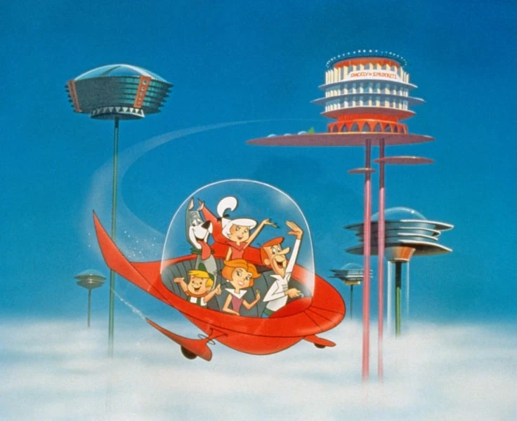 Hình ảnh trong bộ phim hoạt hình khoa học viễn tưởng "The Jetsons" của Mỹ những năm 1960. Ảnh: Getty Images