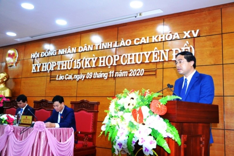 Đồng chí Trịnh Xuân Trường, Phó Chủ tịch UBND tỉnh được bầu giữ chức Chủ tịch UBND tỉnh Lào Cai, nhiệm kỳ 2016-2021.