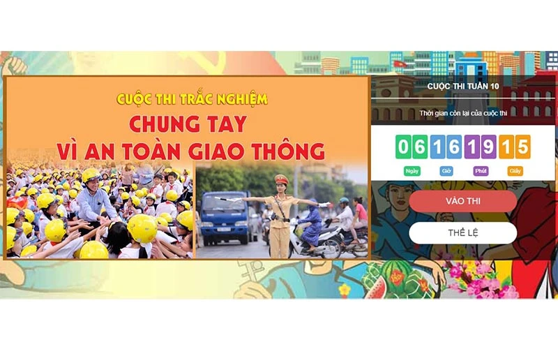 Bạn Võ Thị Hương đoạt giải Nhất tuần chín thi trắc nghiệm “Chung tay vì an toàn giao thông”