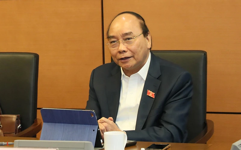 Thủ tướng Chính phủ Nguyễn Xuân Phúc. Ảnh: QUANG PHÚC