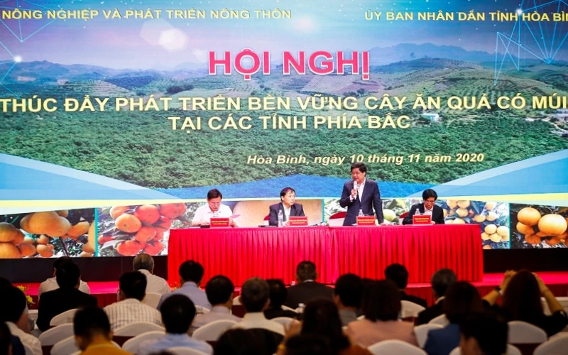 Hội nghị thu hút đông đảo các doanh nghiệp trong ngành nông nghiệp các tỉnh phía bắc tham gia.