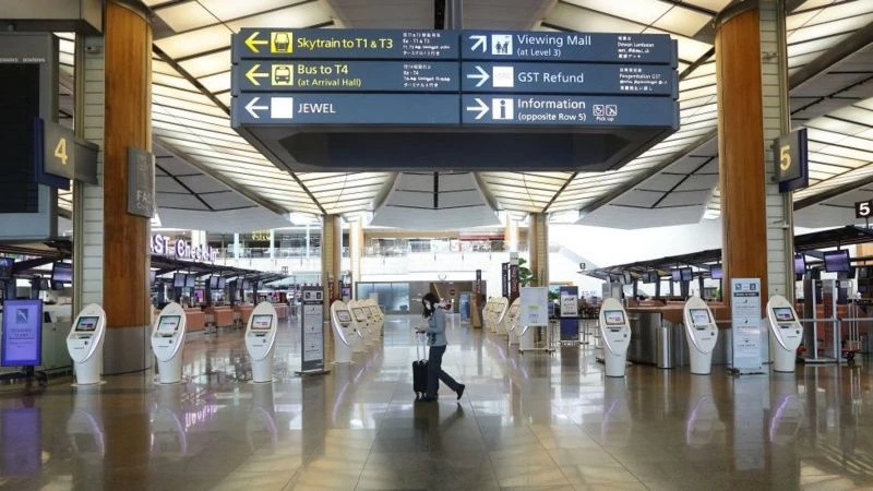 Bong bóng du lịch kỳ vọng bảo đảm tương lai tươi sáng hơn cho ngành hàng không Singapore (Ảnh: Getty Image)