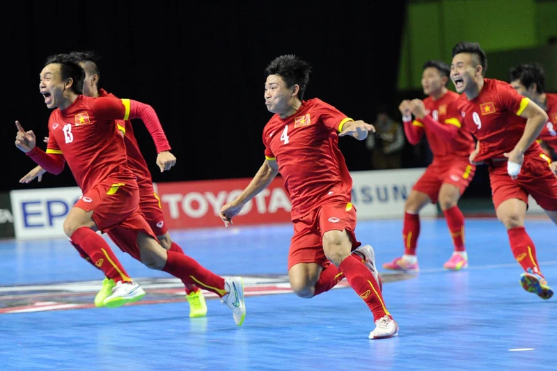 Đội tuyển Futsal Việt Nam đặt mục tiêu giành vé tham dự FIFA Futsal World Cup. (Ảnh: Football-Tribe)