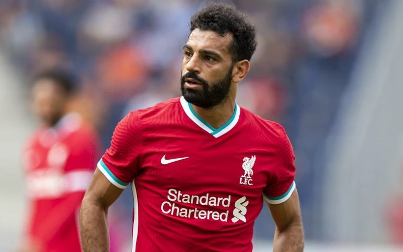 Salah được xác nhận hai lần dương tính với SARS-CoV-2. (Ảnh: Liverpool FC)