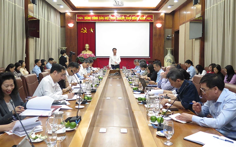 Bảo hiểm xã hội Việt Nam tổ chức hội nghị giao ban công tác toàn ngành tháng 11.