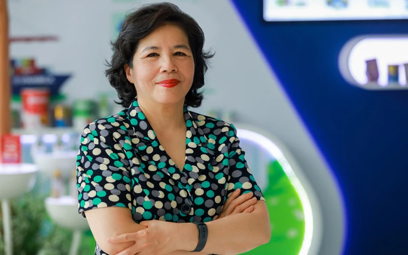 Tổng Giám đốc Công ty CP Sữa Việt Nam Mai Kiều Liên, một trong 50 Phụ nữ ảnh hưởng nhất Việt Nam năm 2019 như đánh giá của Forbes Việt Nam.