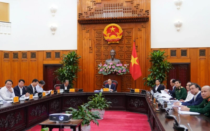 Thủ tướng Nguyễn Xuân Phúc chủ trì họp Ban Chỉ đạo An toàn, An ninh mạng quốc gia.