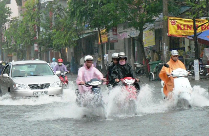 Từ ngày 28-11 đến 1-12, các tỉnh Trung Trung Bộ, Nam Trung Bộ có nơi mưa to đến rất to. (Ảnh minh họa)