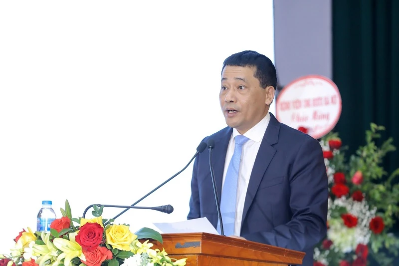 PGS, TS Lê Văn Quảng, Giám đốc Bệnh viện K phát biểu tại hội thảo.