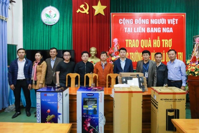 Cộng đồng người Việt tại Nga chia sẻ với đồng bào miền trung