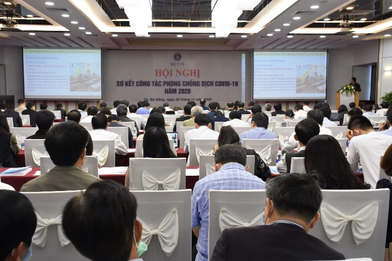 Hội nghị sơ kết công tác phòng, chống Covid-19 toàn quốc năm 2020 tại TP Đà Nẵng