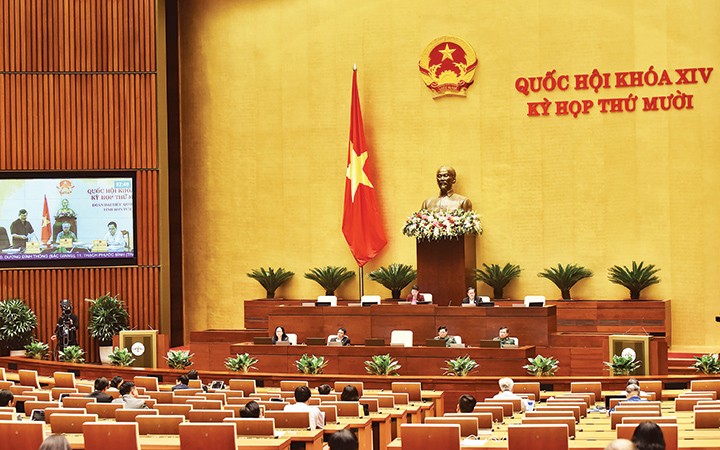 Toàn cảnh Kỳ họp thứ mười, Quốc hội khóa XIV.Ảnh | Quang Khánh