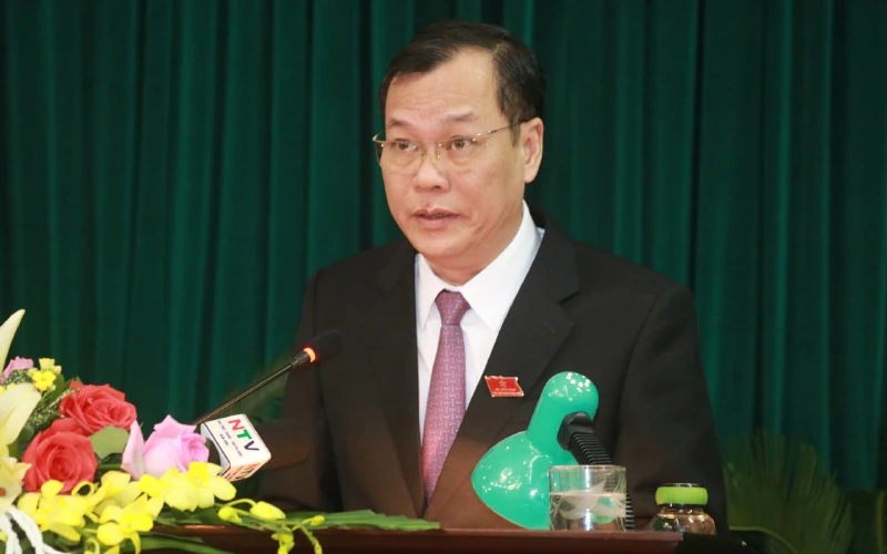 Đồng chí Lê Quốc Chỉnh, Phó Bí thư Thường trực Tỉnh ủy Nam Định được bầu giữ chức Chủ tịch HĐND tỉnh.